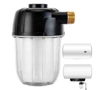Filtro de calentador de agua,Filtro de agua para casa - Filtro calentador de filtrado de agua pequeño,Accesorios herméticos de la ducha de toda la casa, reemplazo del filtro de agua para la