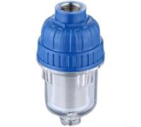 Filtro de calentador de agua, malla de acero inoxidable antical de 40 micrómetros, prefiltro para lavadora, bomba de calor, inhibidor de escala (modelo ABS)