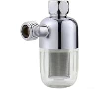 Filtro de calentador de agua, malla de acero inoxidable antical de 40 micrómetros, prefiltro para lavadora, bomba de calor, inhibidor de escala (modelo totalmente de cobre)