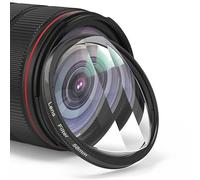 Filtro de cámara caleidoscopio Efectos Especiales Accesorios de fotografía Lente SLR Prisma (Size : Add 67mm Adapter, Color : 58mm 2-1 Prism)