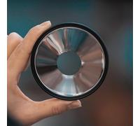 Filtro de cámara con Efecto vórtice de 77 mm - Filtro de Lente caleidoscopio for fotografía - Incluye Anillos adaptadores y Accesorios(77MM)