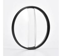 Filtro de cámara con Efectos de desenfoque de 77mm, fotografía DSLR, Filtro de Efectos Especiales de Primer Plano, Lente de Prisma Variable de Media Luna Doble (Color : Double Half Filter, Size : 77