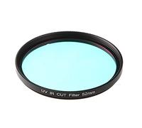Filtro De CáMara Filtro de Corte UV-IR de Vidrio óptico 52 mm 58 mm Pasado infrarrojo X-Rayos X IR Filtro UV Filtros (Size : 82mm)