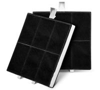 Filtro de carbón 2x 225x220x24 mm adecuado como Balay 00360732 para campana e...