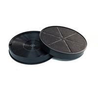 Filtro de carbón activado - Apto para campanas Bosch, Siemens, Neff LZ55651, LZ55650, DHZ5316 - Accesorios para campanas con sistema de recirculación de aire - Pack de 2 unidades