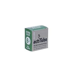 Filtro de carbón activado extra delgado para 10 x 20 cm, sin nicotina ni tabaco