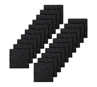 Filtro de carbón activado - Neutralizador de carbón - 20 recambios de filtro para cubo de basura - para interior, exterior, oficina, dormitorio, cuarto de baño, fregadero, bandeja de dormitorio
