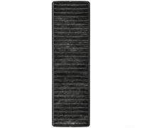 Filtro de carbón activado para modelos de microondas LG Lmv1650st y Lmv2031sb Pieza de repuesto de amortiguador de carbón color negro Rendimiento de larga duración Fácil instalación No requiere