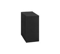 Filtro de carbón activado para purificación de agua de pecera, estructura D7X1, desodorante de carbón de agua, acuario