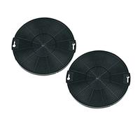Filtro de carbón activo, juego redondo para campana extractora como tipo EFF75, alternativa Electrolux AEG 4055093712, Franke 112.0067.942, también Zanussi Zanker Progress efc efg zhc