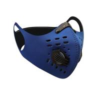 Filtro de carbón activo para ciclismo, válvulas de respiración protectoras con filtro para motocicleta, cubierta facial y bucal, media cara, deportes