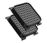 Filtro de carbón activo para frigorífico Liebherr 9096989 9882460 988246000, filtro Fresh Air para refrigeradores 7440021-00 con carbón activo para frigoríficos (negro, 2 unidades)
