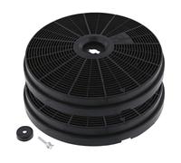 Filtro de carbón AllSpares para campana extractora, compatible con Bosch 665713
