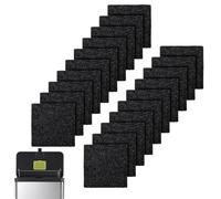 Filtro de carbón | Eliminador de adhesivo de carbón activado | 20 piezas de filtro absorbente de olores | Para interiores y exteriores, hogar, cocina, baño, oficina, contenedor de compostaje