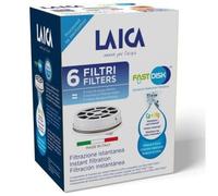 Filtro de Carbón FAST DISK Laica FD06A/ Pack de 6 Unidades/ Compatibilidad Flown go
