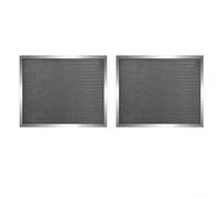 Filtro de carbón para campana extractora compatible con modelos Nutone RLX6100, SL6200H, RL6200 y SM6500, filtro de grasa de carbón activado para ventilación de cocina (2 piezas)