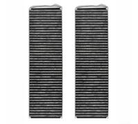 Filtro de carbono 2 piezas compatible con placas puras básicas Bora - carbón activado extractor extractor campana cartucho de repuesto instalación libre de herramientas (obtención básica)