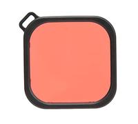 Filtro de Carcasa Impermeable, Profesional de Buceo Submarino, Filtro Protector de Carcasa, Filtro de Protección de Cámara Deportiva, para 8 9 (Filtro Rojo)