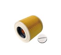 Filtro de cartucho con tornillo de cierre para Kärcher 6.414-547.0 6.414-552.0 6.414-772.0 9.755-260.0 A 1000 A 1001 A 2003 A 2004 A 2014 CarVac A 24 Pt A 205 4 Me A 2064 PT A 2074 PT A 2101