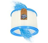 Filtro de cartucho mojado y seco compatible con Nilfisk Aspirador AERO 21-21 PC, AERO 21-21 PC INOX alternativa a la original 107402338 de Microsafe