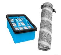 Filtro de cepillo de rodillo de repuesto para Bissell para CrossWave para Omni para Force 4076 3912 3999 4000, kit de accesorios de limpieza de piso lavable con 1 rodillo y 1 filtro