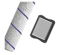 Filtro de cepillo giratorio, compatible con aspiradoras Rowenta X-Clean 10 en seco y húmedo. Reemplace el filtro del cepillo giratorio. Accesorios for aspiradoras.(1 Roller 1 filter)