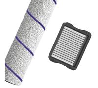 Filtro De Cepillo Giratorio, Compatible Con Rowenta, X-Clean 10, Rollo Desmontable Seco Y Húmedo(1 Roller 1 filter)