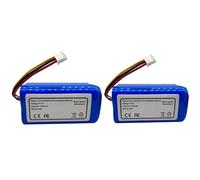 Filtro De Cepillo Lateral Con Batería De Iones De Litio De 14,4 V Y 3500 MAh, Compatible Con El Robot Aspirador ABIR X5, X6, X8 Y R20.(2pcs battery)