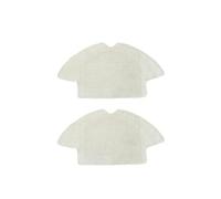 Filtro de Cepillo Lateral de rodillo, paño de trapo for fregona for R-owenta Explorer 75 RG7687/RR7687WH, piezas de accesorios de repuesto(2 Mop)