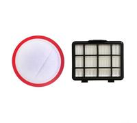 Filtro de cilindro de vacío para Russell Hobbs RHCV3101 y RHCV3601, modelo RHFILTCV31013601, incluye filtro de tela para mantener el rendimiento de la máquina