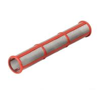 Filtro de colector de bomba para G-contractor Ii Airless Paint Sprayer, colador de malla de acero inoxidable para revestimientos de látex y esmalte, malla gris 30, longitud de 180 mm (rojo)