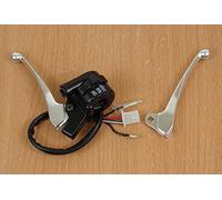 Filtro de Colmena sustituir Izquierda Derecha Freno Acelerador Caso de Vivienda Kill Interruptor Freno Palanca de Freno para Yamaha PW50 PW 50 y-Zinger