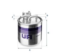 UFi Filtro de aceite 25.026.00