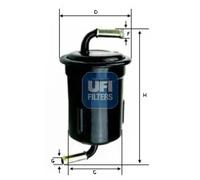 Filtro de combustible Cartucho filtrante 31.715.00 UFI para PROTON MAZDA AC