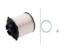 HELLA 8ZF 366 110-081 Filtro combustible Cartucho filtrante con juntas