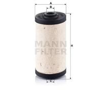 Filtro de combustible Cartucho filtrante BFU 707 MANN-FILTER para MERCEDES-BENZ