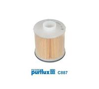 Purflux Filtro de combustible C887 para Mercedes-Benz y Renault