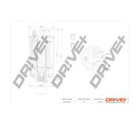 Filtro de combustible Cartucho filtrante DP1110.13.0077 Drve+ para OPEL CORSA D