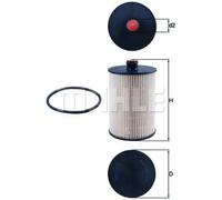 Filtro de combustible KNECHT KX 217D
