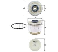 MAHLE Kraftstofffilter KX268D