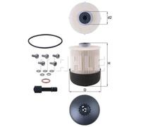 Mahle Siervo filtro KX 341 filtro de combustible