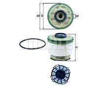 Mahle Siervo filtro kx385d filtro de combustible