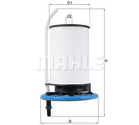 Filtro de combustible Cartucho filtrante KX 398 MAHLE para FIAT ALFA ROMEO OPEL