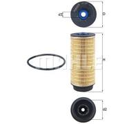 KNECHT FILTER Filtro combustible para IVECO: Daily (Ref: KX 399D)