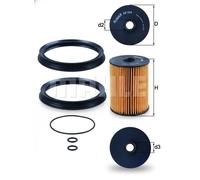 Filtro de combustible Cartucho filtrante KX 504D KNECHT para MINI MINI