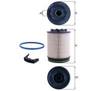MAHLE ORIGINAL KX 705D Filtro combustible