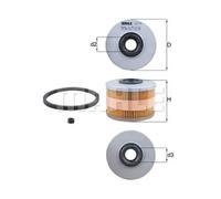 Filtro de combustible Cartucho filtrante KX 79D KNECHT para RENAULT OPEL DACIA