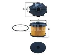 Filtro de combustible KNECHT KX 84D
