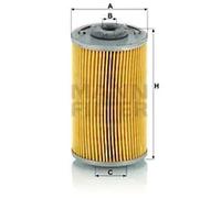 Filtro de combustible Cartucho filtrante P 707 MANN-FILTER para MERCEDES-BENZ