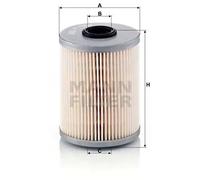 Filtro de combustible Cartucho filtrante P 733/1 x MANN-FILTER para CITROËN OPEL